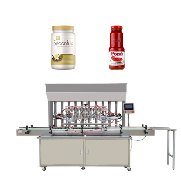 Pneumatic Piston Filling Machine for Honey, Peanut Butter, Jam, Cheese, and Cream
