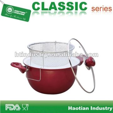 26cm Aluminum Ceramic Coated Deep Fryer