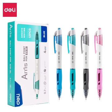 Black 0.7mm Smooth Writing Ballpoint Pen Refill for Office and School