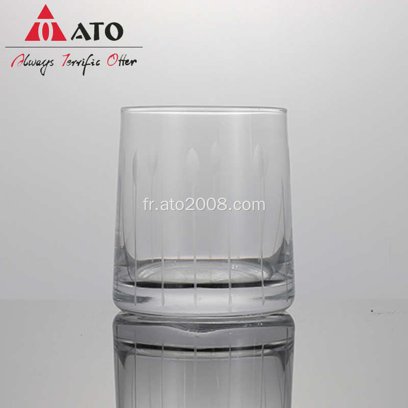 Réutilisable du jus de vin d'eau verre bois de verre en verre d'eau
