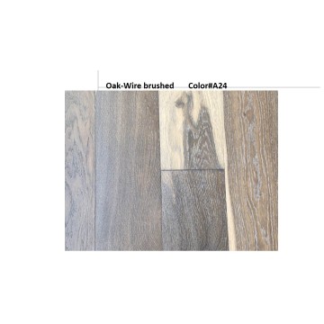 Retro dunkel gefärbte, technische Holzboden