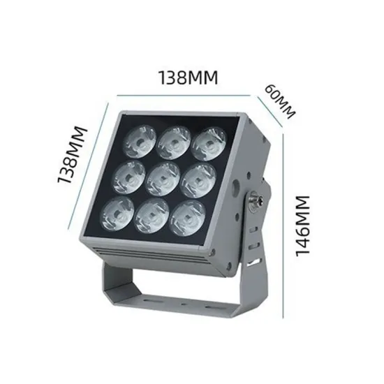 Wholesale AC85-265V Waterproof 120lm/w Square Landscape Projection Flood Lamp