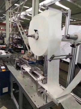 face mask machine line