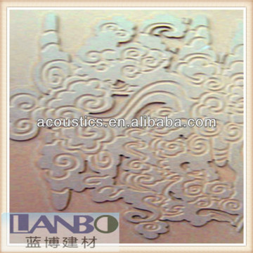 Embossed decorative mdf board