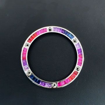 Heiße synthetische Gemstone Open Back Watch mit 40 mm oder 41 mm Dial: Entdecken