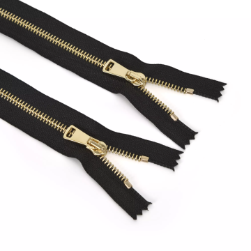 High end Heavy duty metal zipper for boots