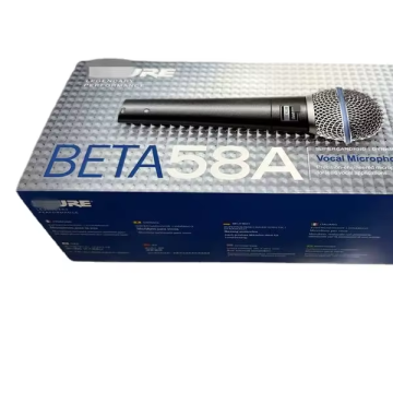 Factory Direct Beta58a S m58 Wired Professional Vocal Microphone
