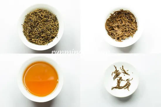 Imperial golden buds Tan Yang Gongfu black tea , organic black tea, fujian tea