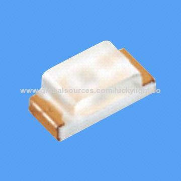 Lucky Light High-quality 0603 Package Blue Chip LED, 3.4V Forward Voltage