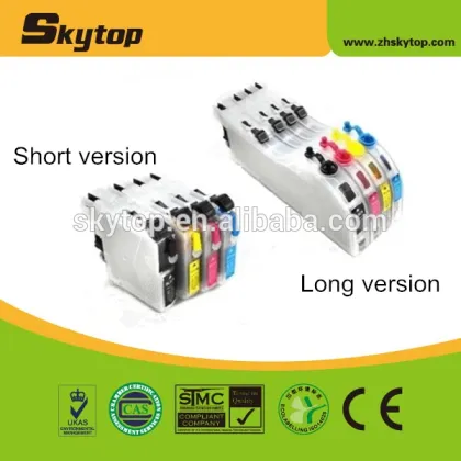 For brother ink cartridge, dcp-j100 refillable ink cartridge