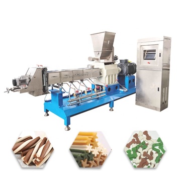 Puff Pet Treat Stick Making Extruder Suppliers for Automatic Stuffed Dog Treats Chew Machine