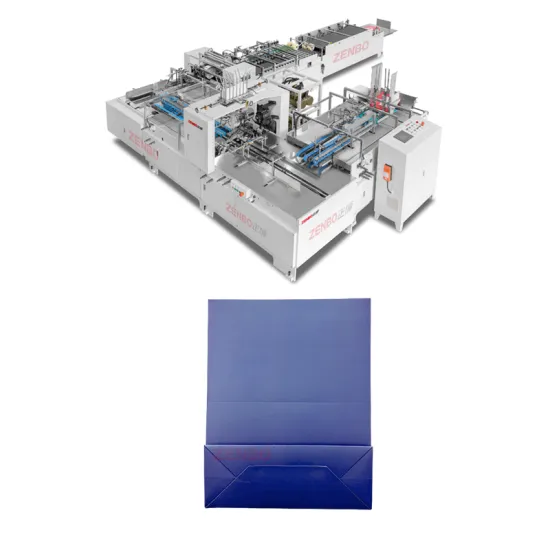 PLC Machine for Center Seal and Bottom Seal Paper Bag Manufacturing