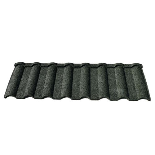 Hot sale black green milano colored stone tile