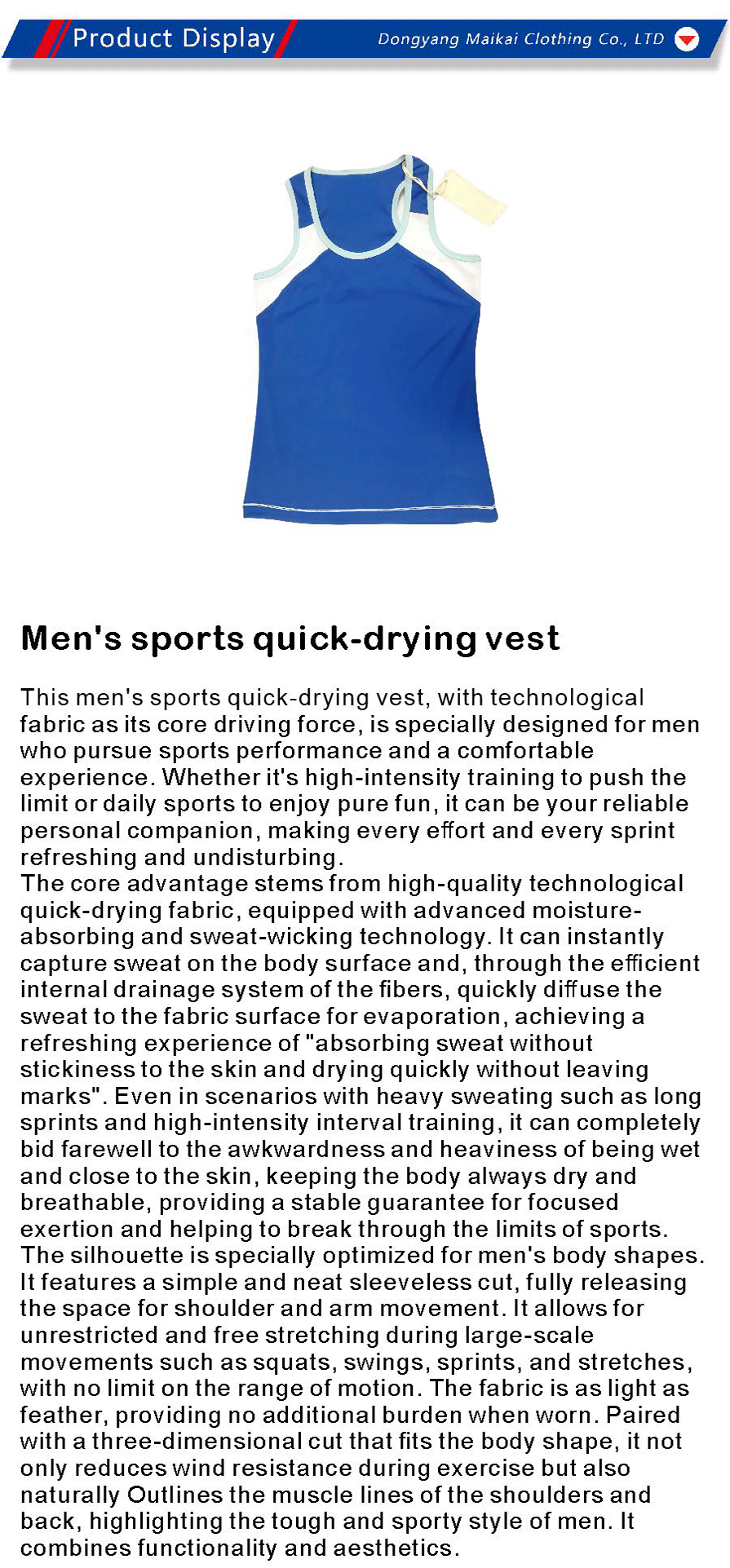 Sports fitness and casual wear-xiangqing1-MK119