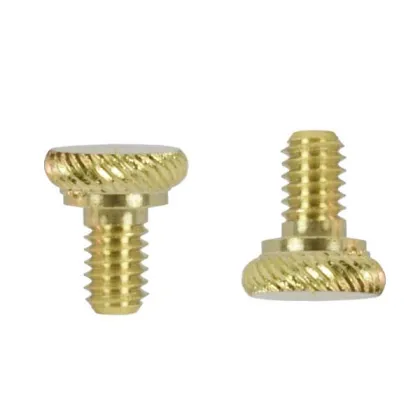Stainless Knurled Shoulder Thumb Screws M5