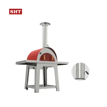 Popular Stainless Steel Wood Fired Grill Pizza Oven for Sale