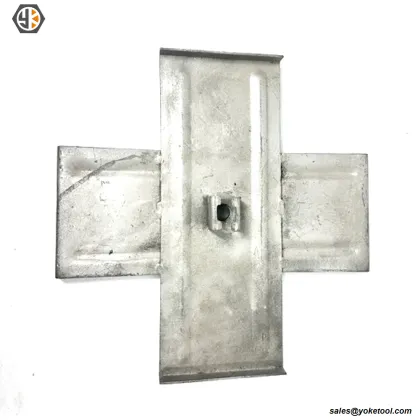 Cross Plate Earth Anchor | Drilled Hole Guy Anchor | Yokelink