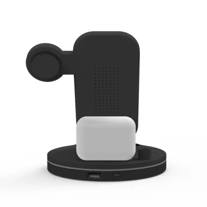 3 in 1 Qi-Certified Fast Wireless Charging Station