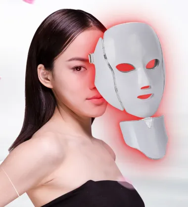 Led face mask led light therapy mask