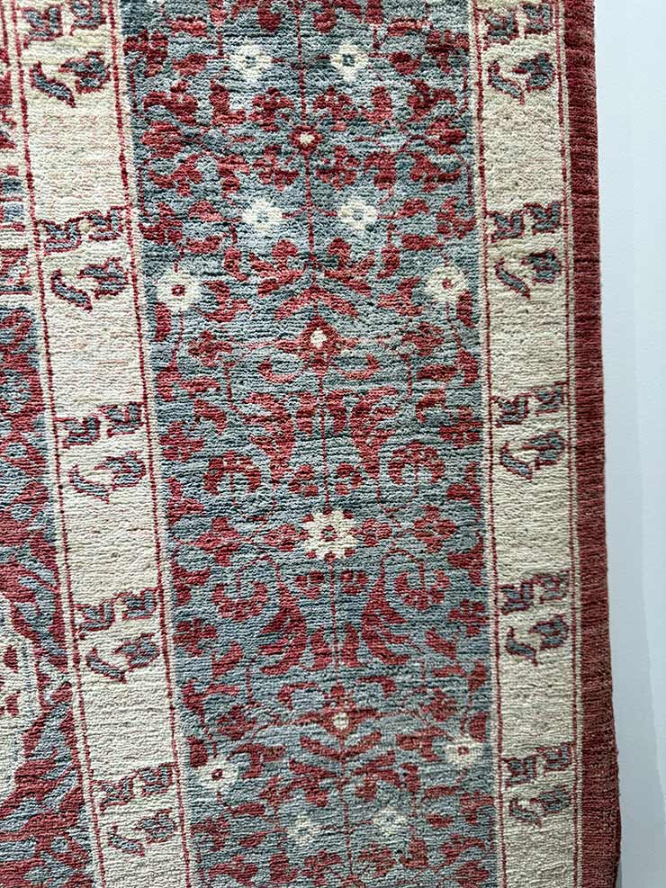Red Pakistani Pattern Carpet