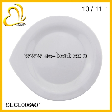 melamine solid plate, melamine dinner plate