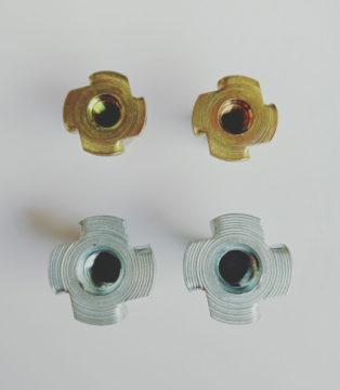 Zinc plated Cold Heading Tee Nuts