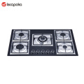 wholesale price gas stove 5 burner