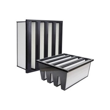 Wholesale HVAC HEPA Filter Compact V-Bank Filters Plastic Frame Industrial V Bank Air Filter