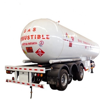 bolivia 58500L LPG Transport Tanker Truck 28mt Propane Gas Distribution Tank Semi Trailer for Africa