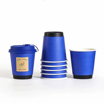 Biodegradable Kraft Paper Cups for Hot and Cold Beverages