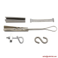 1-2 pár rozsdamentes acél csepphuzal kábelbilincs