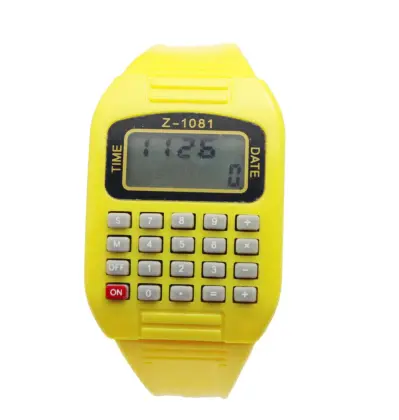 New Designer Fashion Children Calculator Watches