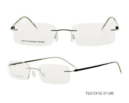 Titanium Rimless Optical Glasses