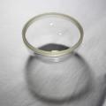 Lente cúpula hemisférica ronda de vidrio de sílice fusionada