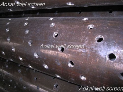API & ASTM oil well casing perforated Pipe ,perforated casing