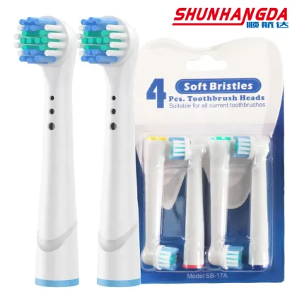 DuPont Tynex Nylon Soft Bristle Replaceable Electric Toothbrush Brush Head