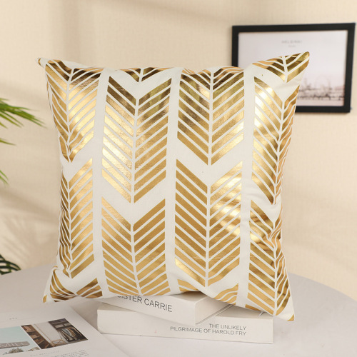 Fashion linen lattice home hotel sofa cushion cover