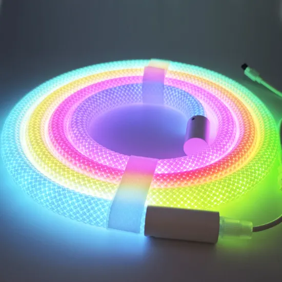 Custom Length Smart RGB LED Neon Flex Rope Light - Low Voltage IP67 5V LED Strips