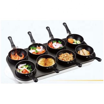 Mini Pancake Maker: 8-Piece Fry Pan - Your Perfect Kitchen Tool for Delicious Mini Pancakes