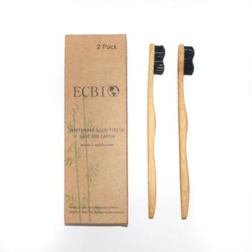 Family Pack Recycled Charcoal Bamboo Toothbrush
