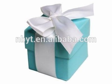 2015 hot sale colorful tube box with ribbon