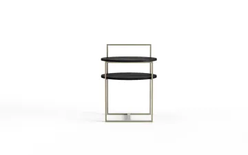 Kaka 2-layer Round Side Table