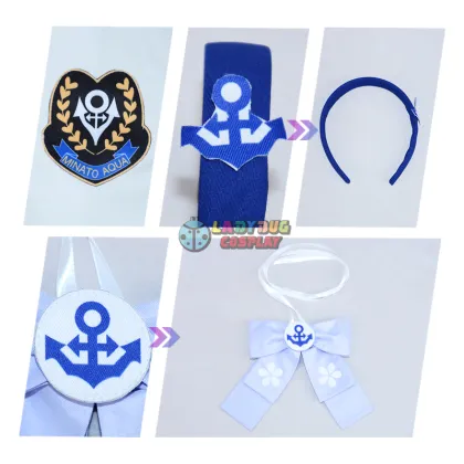 Vtuber Aqua Ch. Minato Aqua Costume