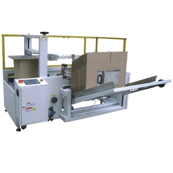 Economic Corrugated Paper Carton Case Erector Machine