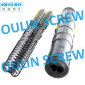 92/188 Twin Conical Screw and Barrel for WPC Door, Spc Floor