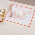 China extra large anti-slip silicone dough pastry mat Supplier