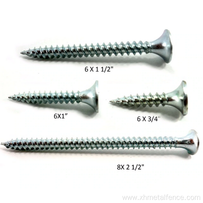 Drywall Black Self Tapping Nail Button Head Screw