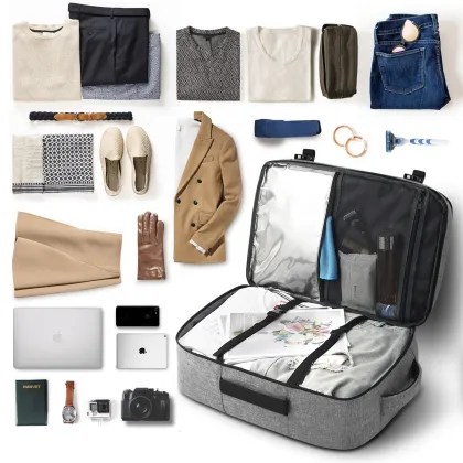 Hot Backpack Business Trip Handbag Portable Travel Laptop Backpack Business Trip Bag