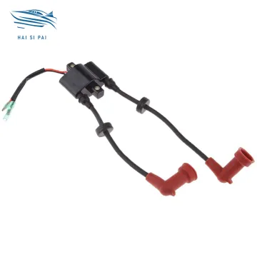 6F5-85570-13 Ignition Coil Assembly for 4 Stroke Outboard Engines - 15HP, 20HP, 25HP