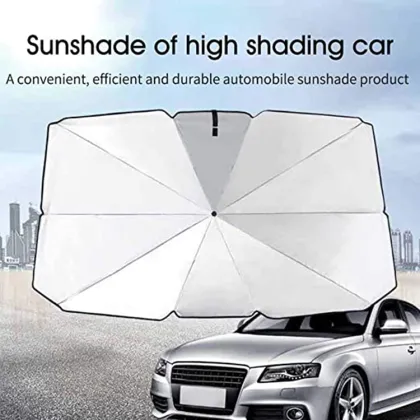 Foldable Sun Shade Car Umbrella for Summer Sun Protection